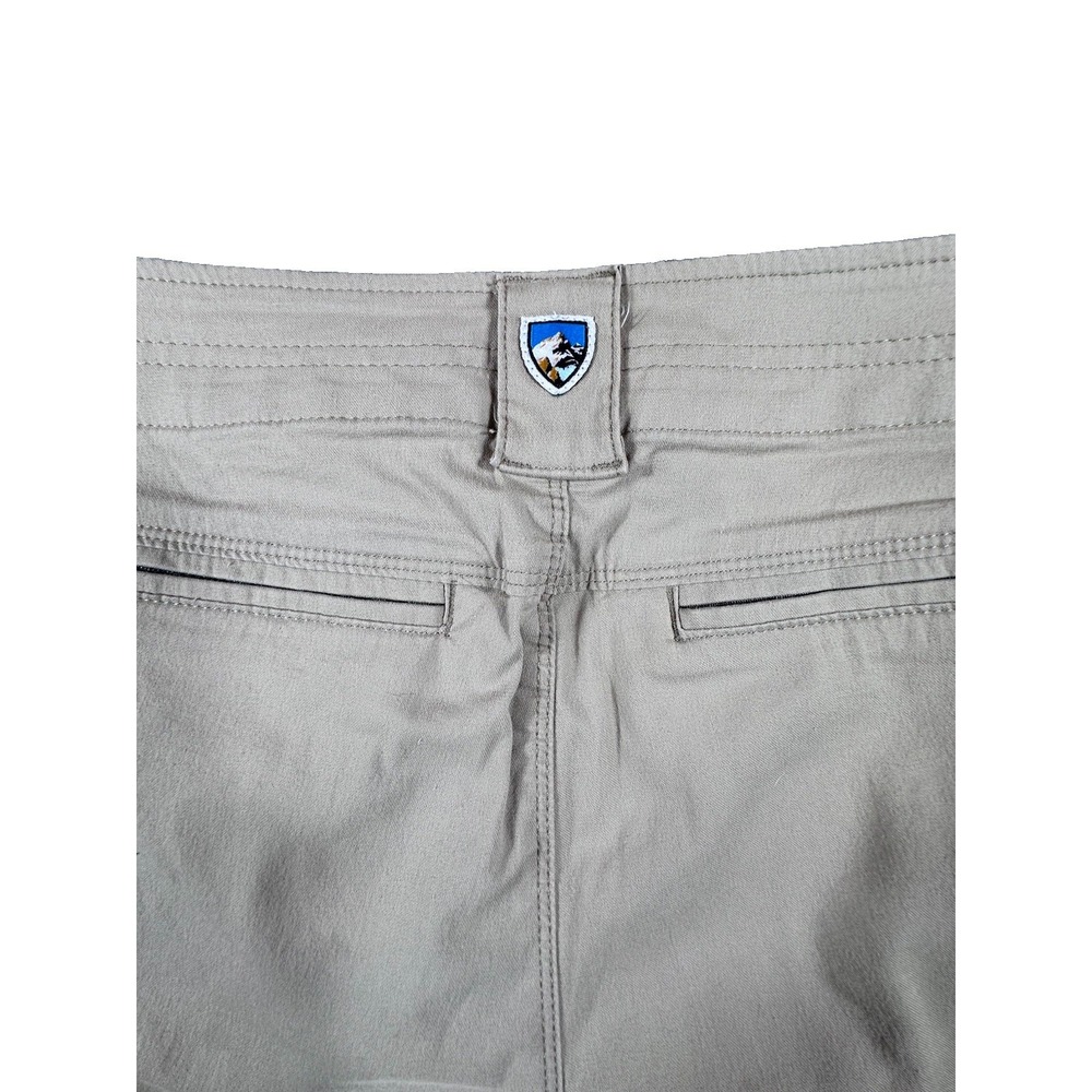KUHL Pants Mens 33 X32 Resistor Lite Chino Tan Khaki Stretch Hiking Outdoor UPF